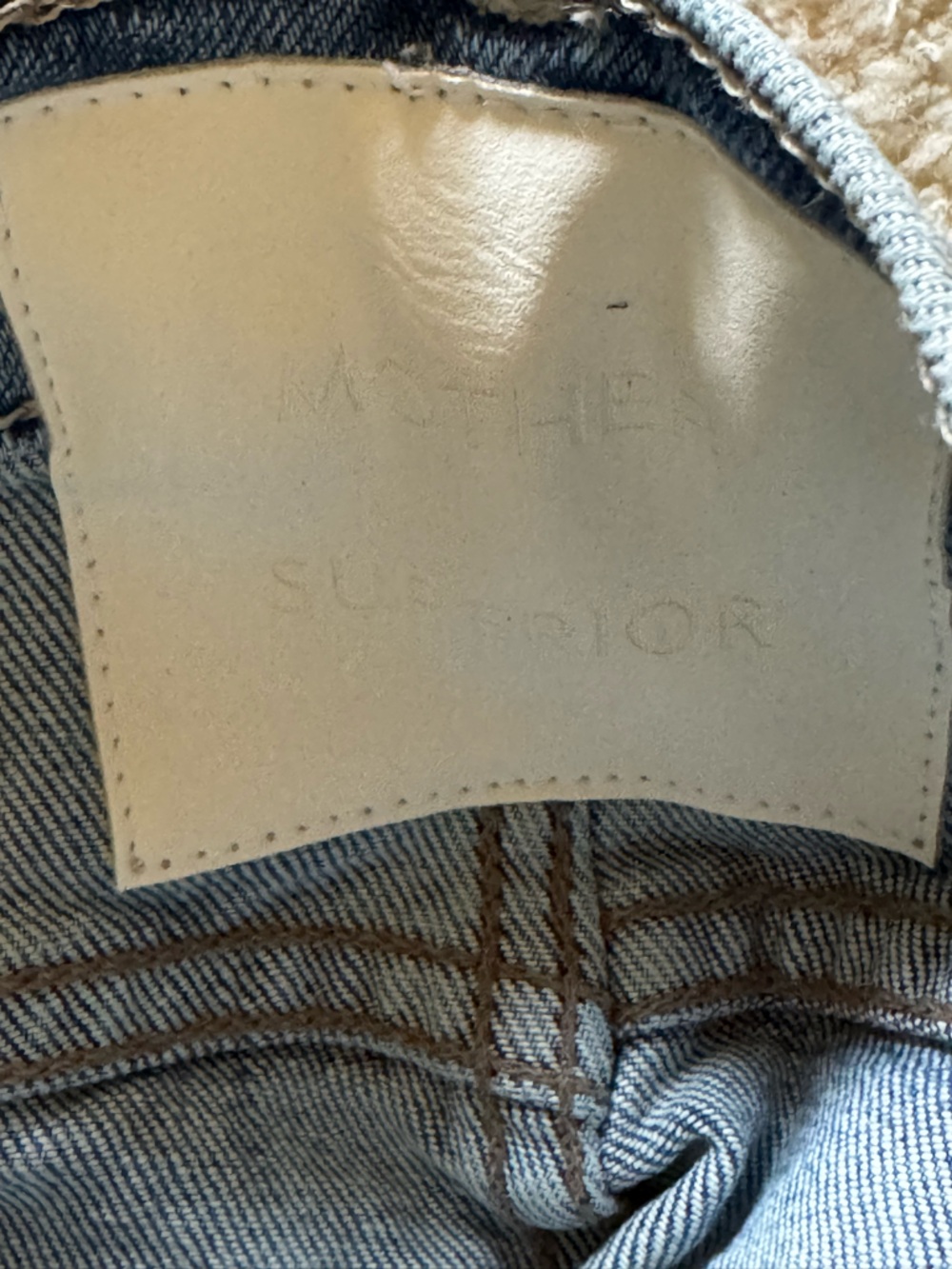 NEW MOTHER The Dazzler Flood Mid-Rise  Straight Leg Jeans - Picture 6 of 8